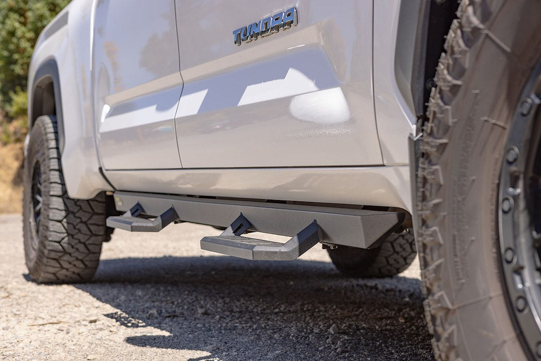 Ironman 4X4 Made In USA Rocker Panel Guard SS098-N - Edc Side Steps Toyota Tundra Crew