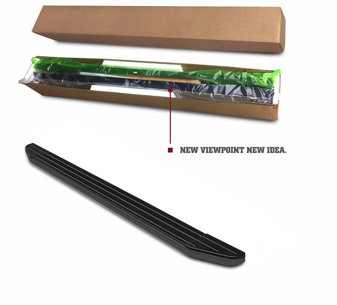 Black Horse All Necessary Hardware Included Running Board PR-J572BK - Peerless Boards