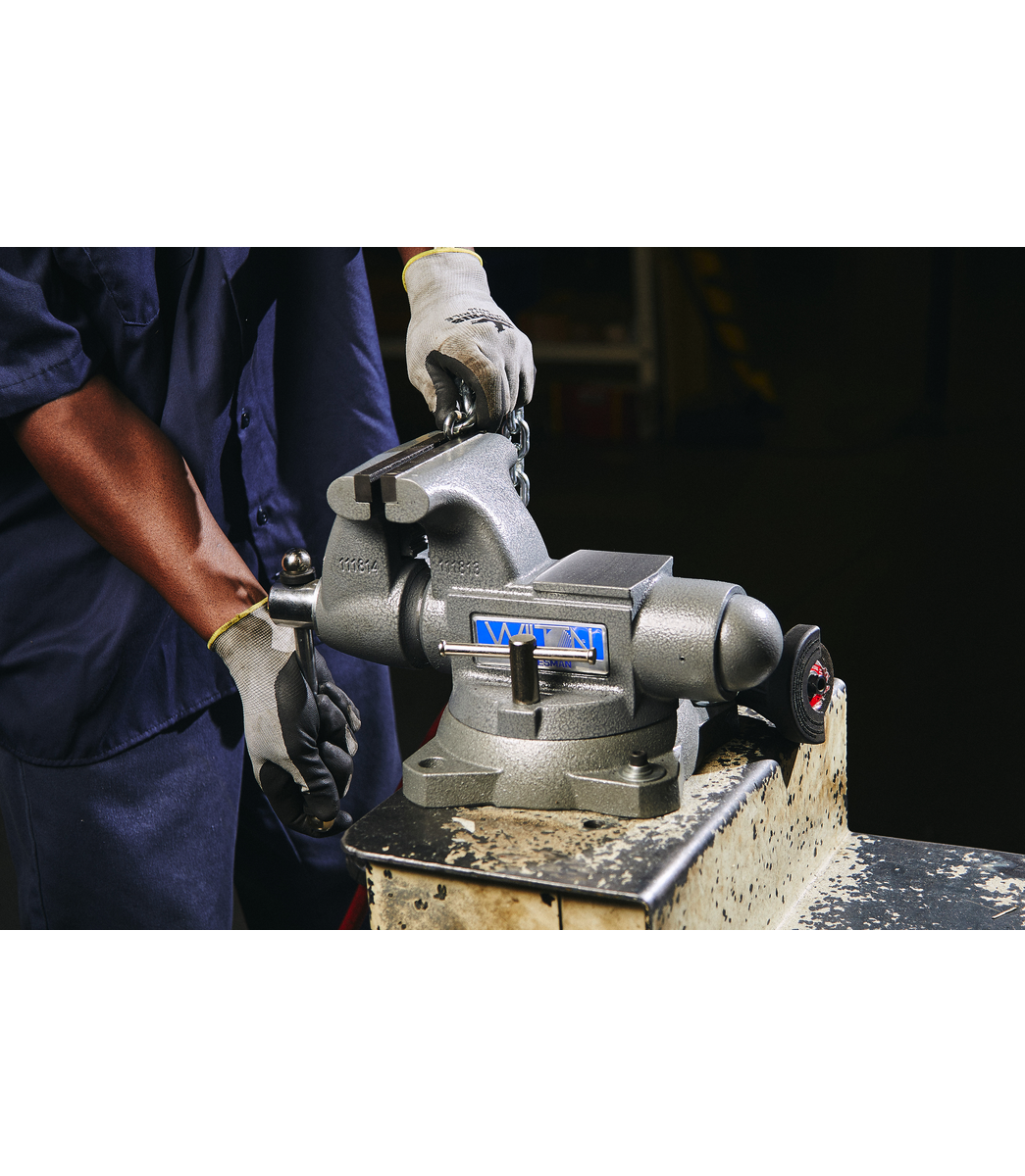 Wilton Tools Limited Lifetime Warranty Vise 28805 - 1745 Tradesman 4-1 Round Channe