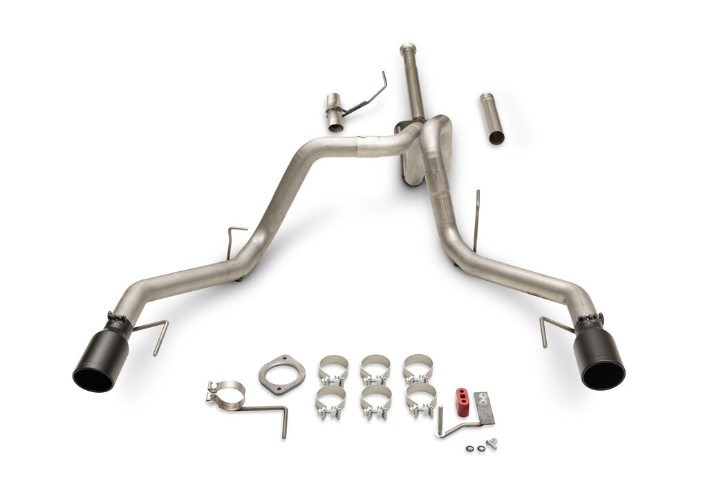 Flowmaster Limited Lifetime Warranty Exhaust System Kit 818168 - 21-23 F-150 CB-OTL-Dual Fact Tailpi