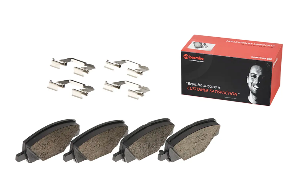 Brembo Premium Low-Met OE Equivalent Pad Brake Pad P07012