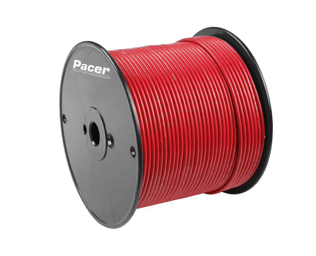 Pacer No Supplier Warranty Primary Wire WUL14RD-500 - 14 Awg UL RD TC 500FT RL