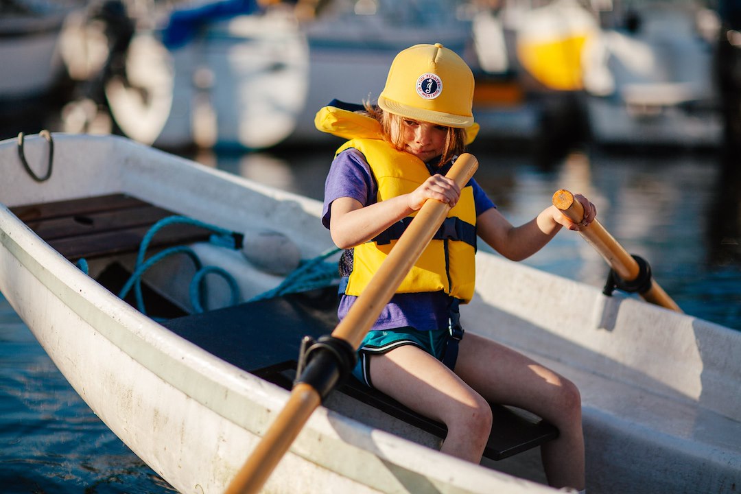 Mustang Surv PVC Free Gaia® Foam PFD - Personal Floatation Device MV3556-57-0 - Navy Child Lil Legends Vest RD-Navy
