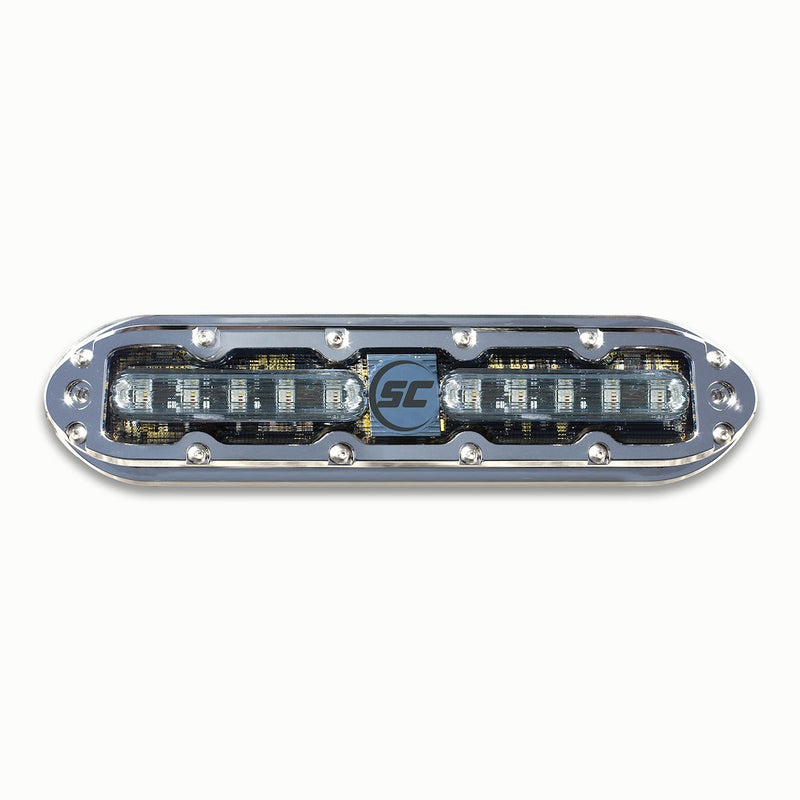 Shadow-Caste Tough Polycarbonate Lens Boat Underwater Light SCM-10-GW-20 - Scm 10 GW