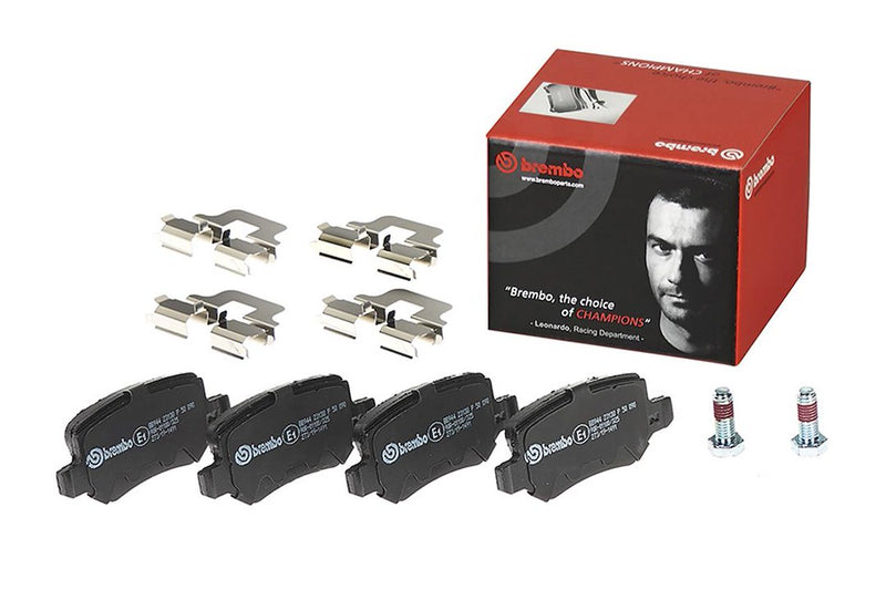 Brembo Premium Low-Met OE Equivalent Pad Brake Pad P50090 - Disc Set