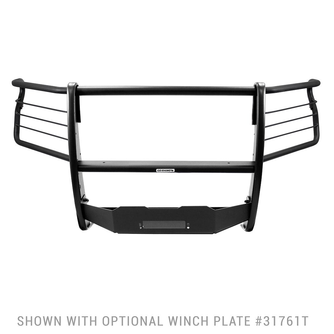GO Rhino Patented Built In Step Grille Guard 3176MT - 3000 Extreme Series Stepguard Cen