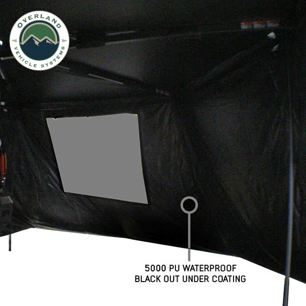 Overland VCL Blackout Coating For Both Driver And Passenger Sides 19690007 - XD Nomadic 270 Awning Wall BL