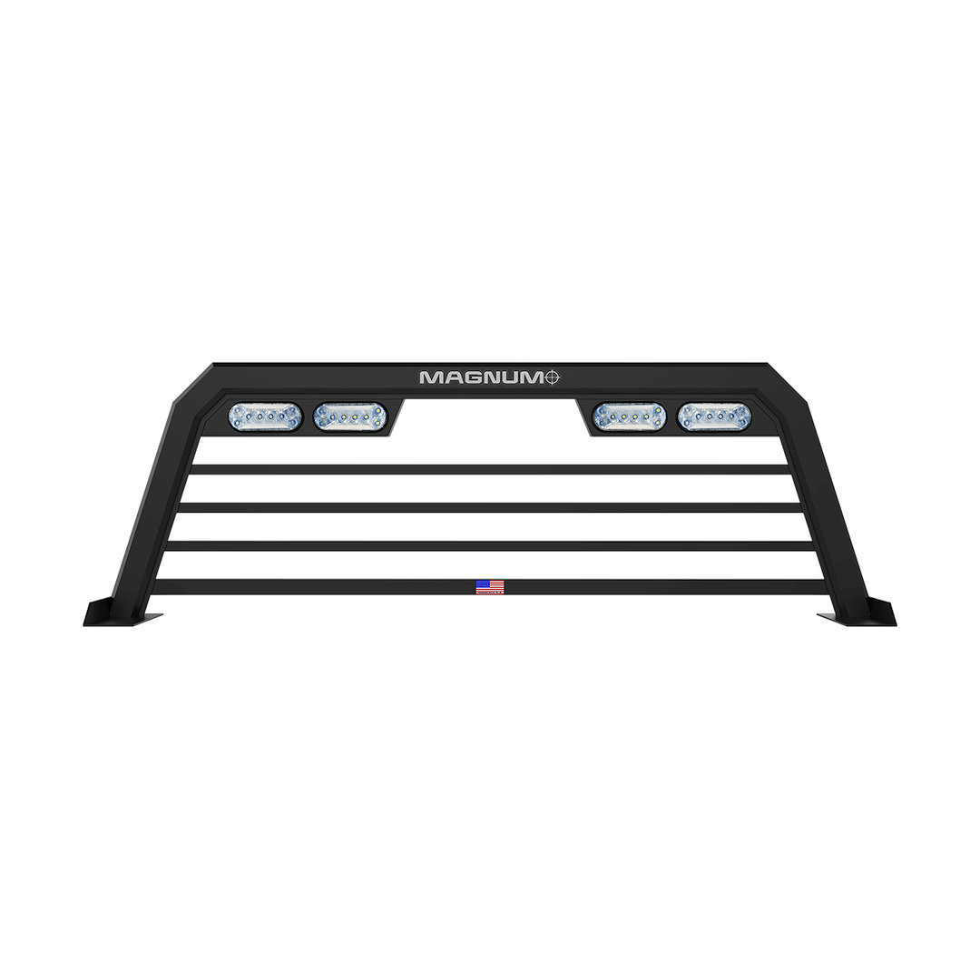 Magnum Truck Providing Durable Protection Headache Rack 419Lpbre2NB - 2019-2022 GM 1500 Low