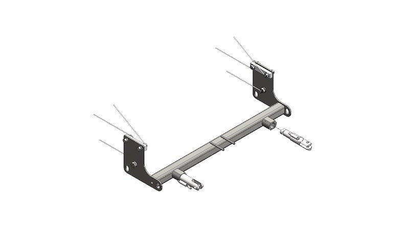 Blue Ox BX1126 Base Plate for Easy Jeep Towing - Blue Ox