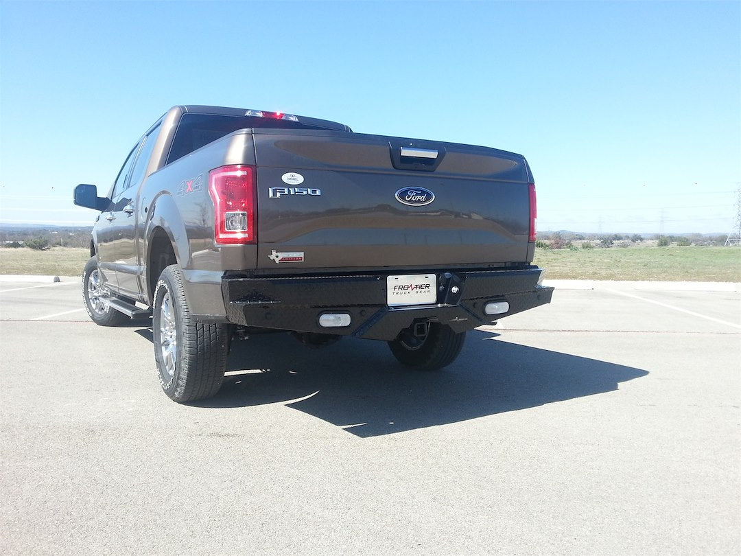 Frontier TRU Accommodates Vehicle Backup Sensors Bumper 100-11-5011 - Diamond Back Ford