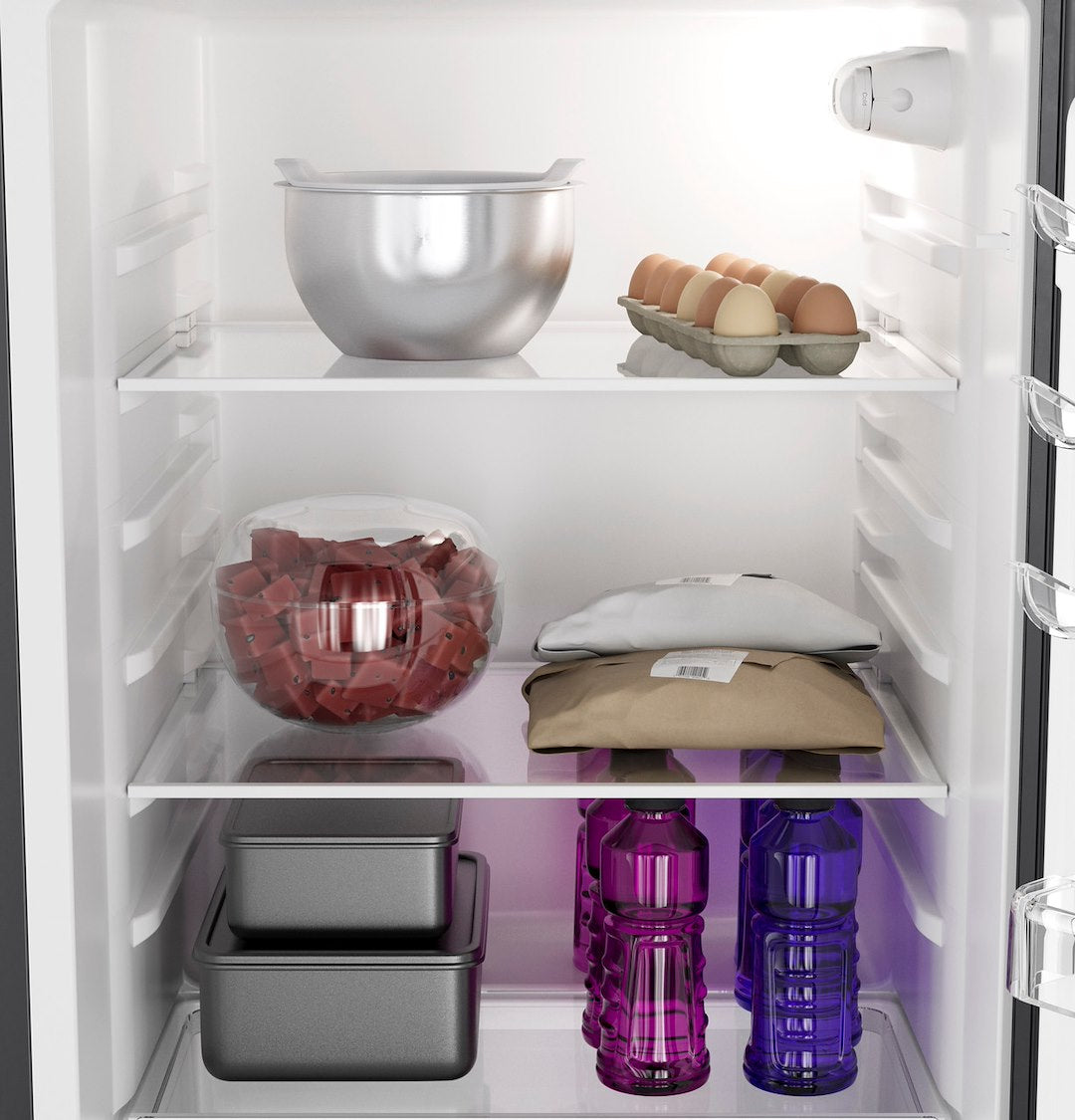 GE Appliance Convenient Refrigerator Organization PPV10R5YRSS - Profile 10 CU.FT. DC TOP-Freezer
