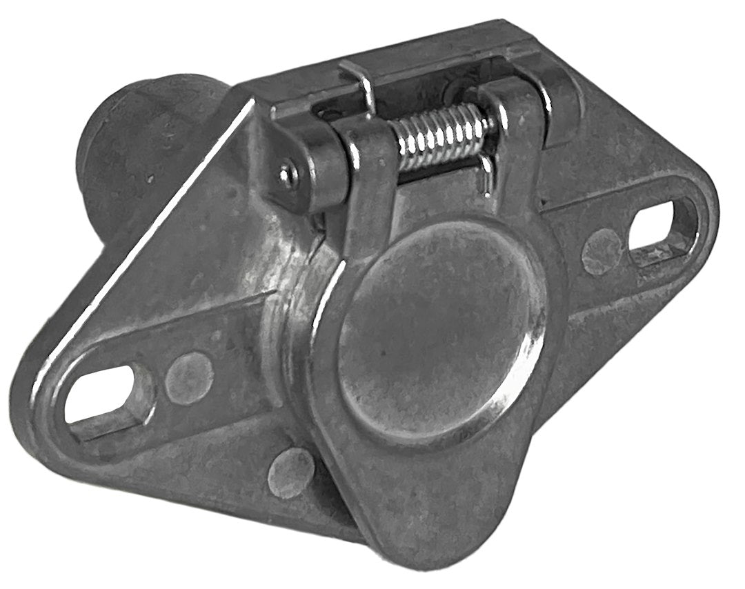 RV Designer Quick And Easy To Install Trailer Wiring Connector TC533 - 6-WAY Socket Die Cast Metal