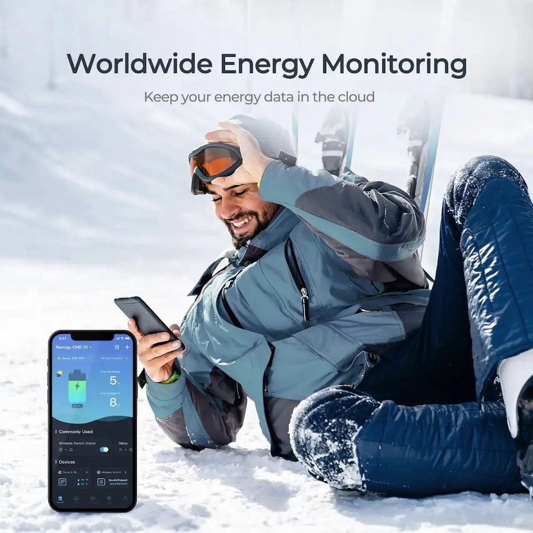 Renogy RSHGWSN-W02W-G3-US Cloud-Based Energy Monitoring Worldwide