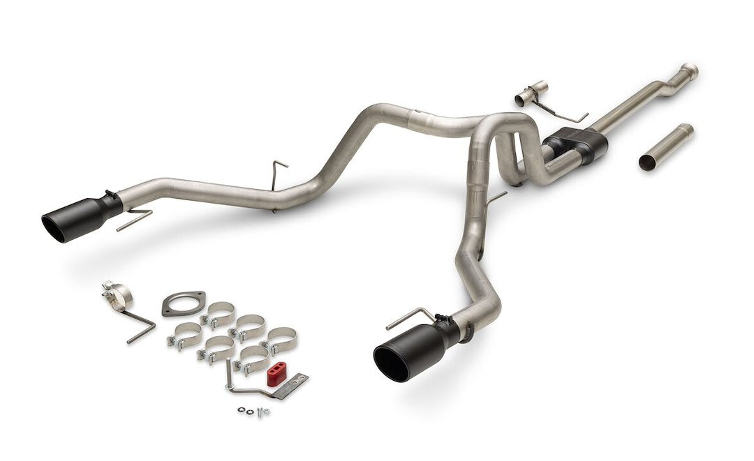 Flowmaster Limited Lifetime Warranty Exhaust System Kit 818168 - 21-23 F-150 CB-OTL-Dual Fact Tailpi