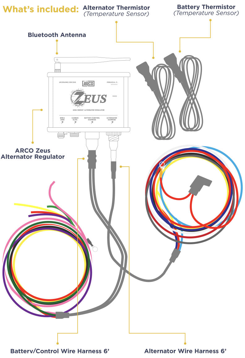 Arco Marine AZ1000 BMS - Battery Management System