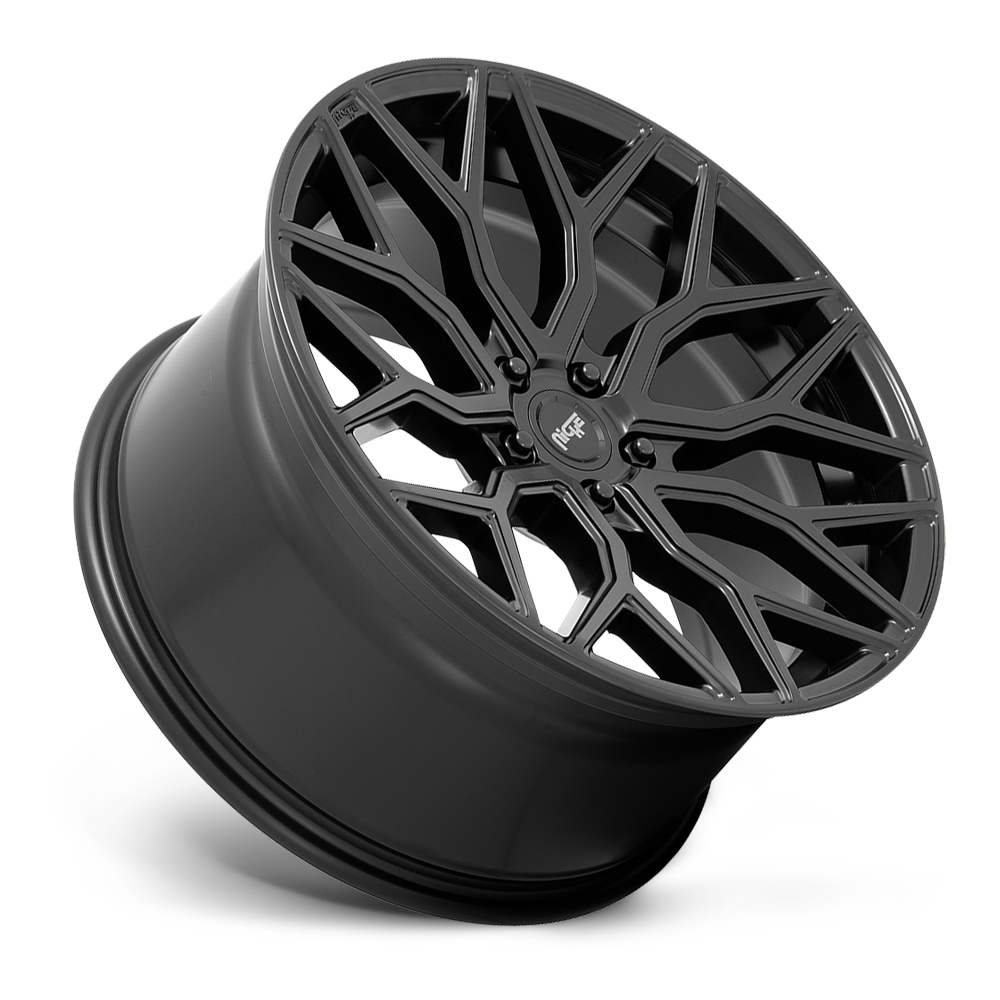 Wheel Pros With Niche Logo Center Cap M261209033+38 - Mazzanti 20X9 5X4.25 63.5 BD 38MM