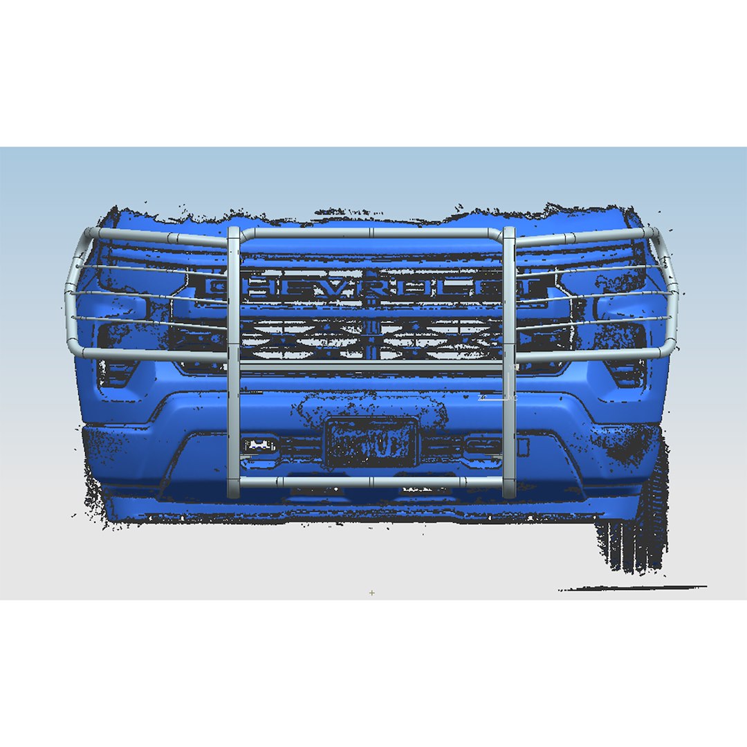 Black Horse Limited Lifetime Warranty Grille Guard 17GT22MSS - Incl. Diesel Models Def Tanks