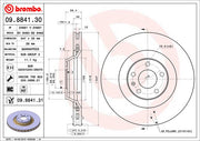 Brembo 09884131C02 Brake Rotor