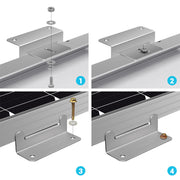 Renogy RNG-MTS-ZBX2-G1-US Solar Panel Mounting Kit
