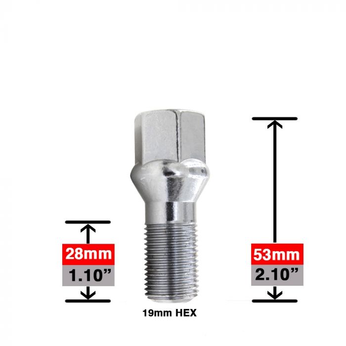 Revolution 86KX49-28 Lug Bolt