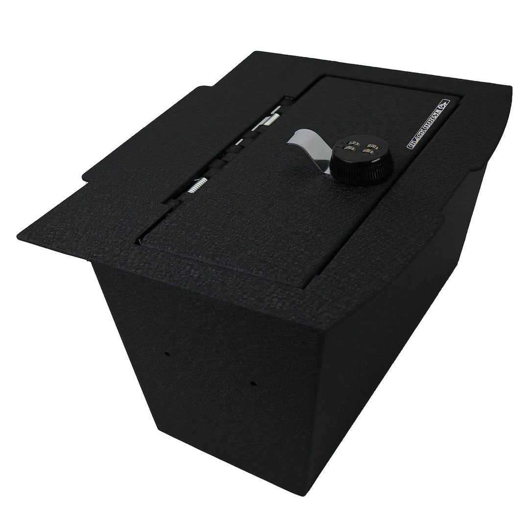 Black Horse Welded Tab And Notch Seams Console Security Insert Asdr02 - Black Center Safe