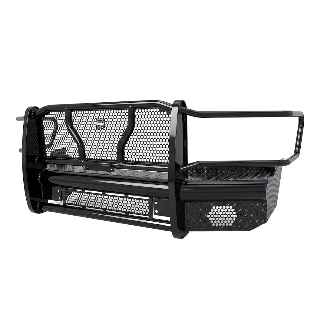 Cattleman Two Vertical Center Protection Bars Bumper 2247P - Front Replacement
