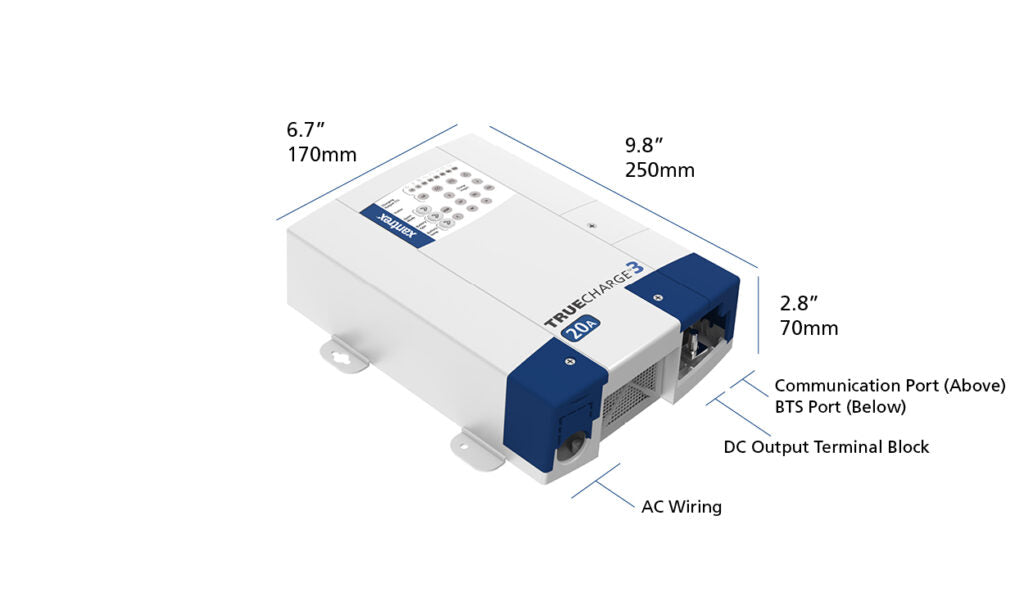 Xantrex LLC Drip-Proof Design Battery Charger 804-1220-10 - Truecharge3 Support