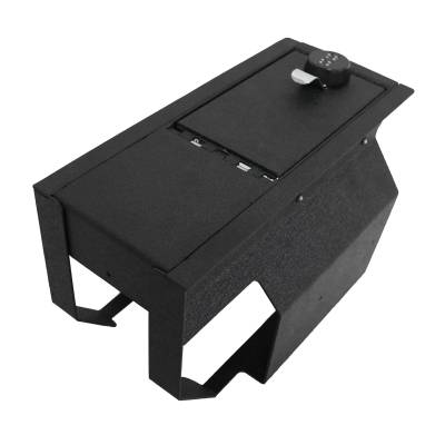 Black Horse Welded Tab And Notch Seams Console Security Insert Asth20 - 2020-2024 Toyota Highlanderblack