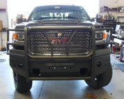 Steelcraft Accommodates Parking Sensors Bumper 60-10460 - HD Elevation Front Fine Text
