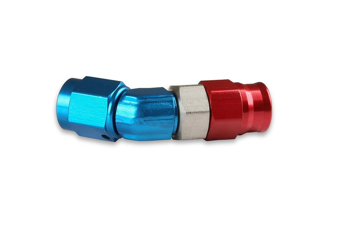 Earl'S Unmatched Range Configurations Hose End Fitting 604533ERL - 45 DEG. AL Adj