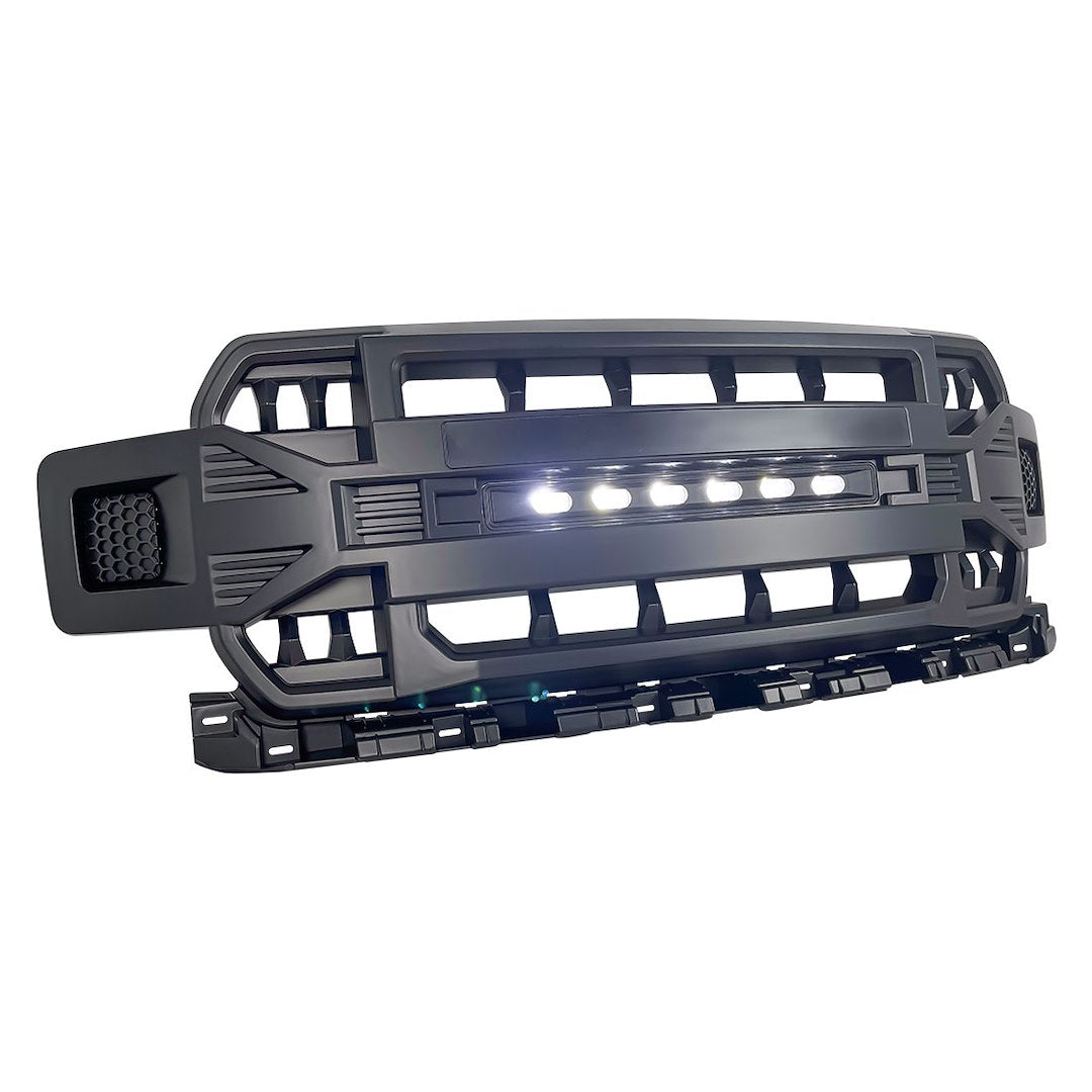 American MOD Mean Aggressive Styling Grille Amfmaa00120 - Armor Led OFF-Road Ligh