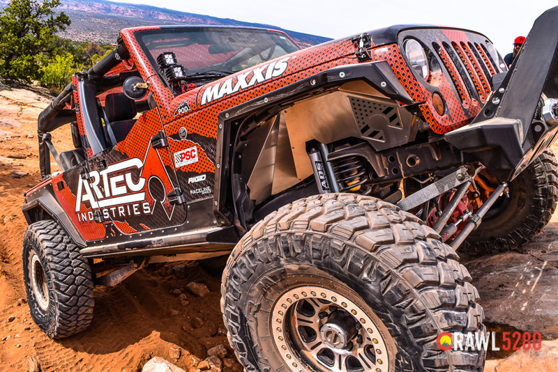 Artec Indust Vehicle Specific Fitment Inner Fender JK2110 - These Aluminum Fenders Not Pro