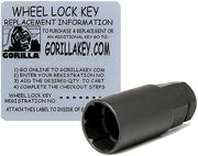 Gorilla 46138FSBX Wheel Lock - Black