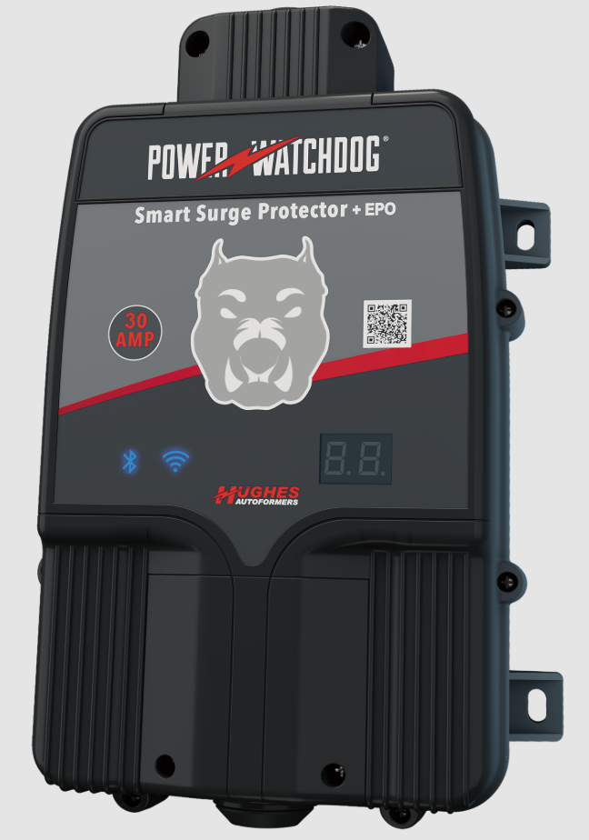Hughes Auto Limited Lifetime Warranty Surge Protector PWD30Epohw - 30 Amp Spike Power Watchdog Epo Wif