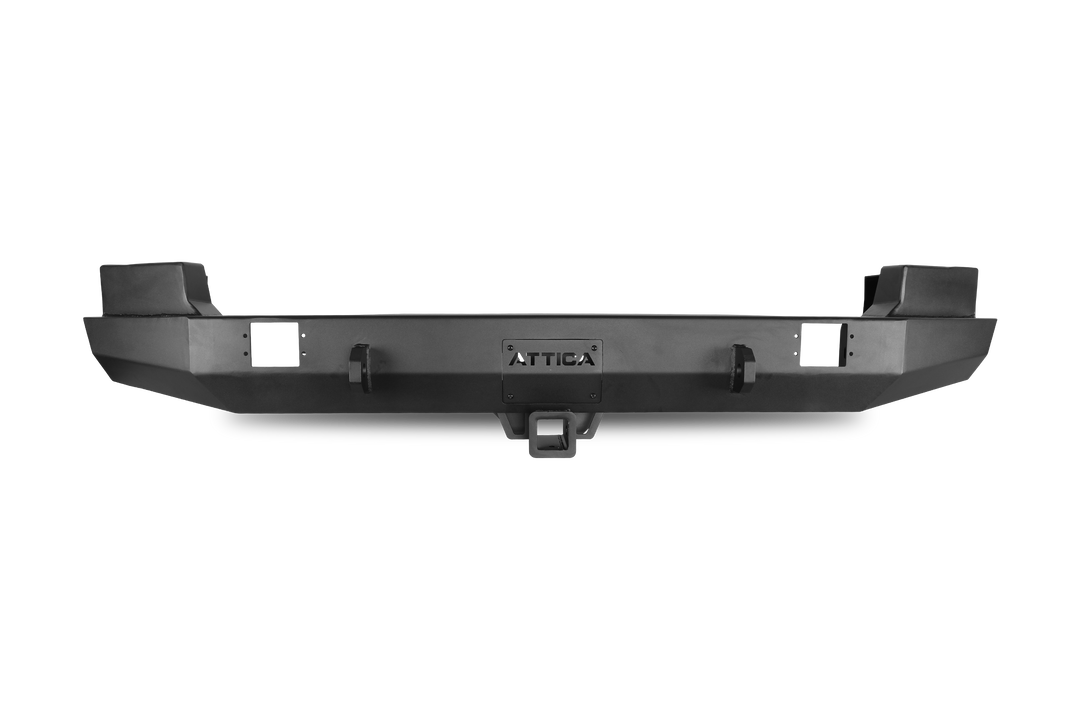 Winjet Full-Width Rear Bumper Atttr01B101-BX - Black