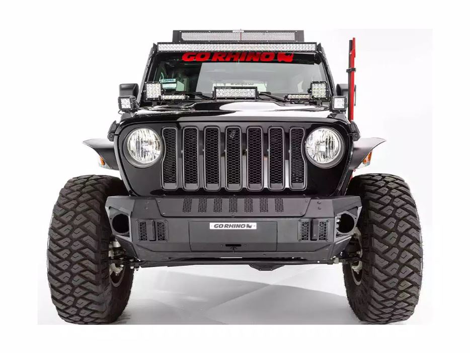GO Rhino Full Width Design Bumper 230211T - Gladiator JT