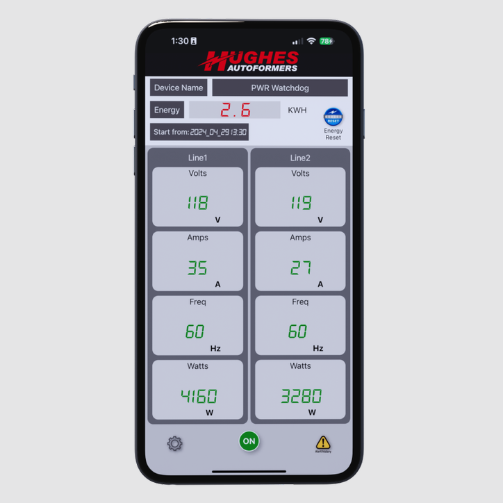 Hughes Auto Limited Lifetime Warranty Surge Protector PWD30Epohw - 30 Amp Spike Power Watchdog Epo Wif