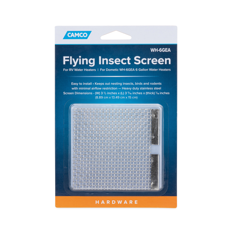 Camco Easy To Install Bug Screen - RV Appliance 42169 - Flying Insect Screen-WH6GEA Water
