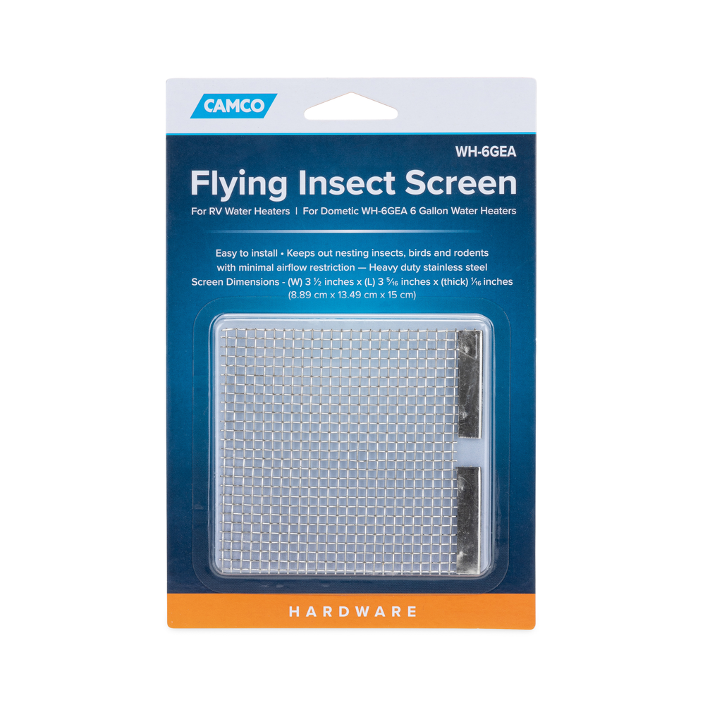 Camco Easy To Install Bug Screen - RV Appliance 42169 - Flying Insect Screen-WH6GEA Water