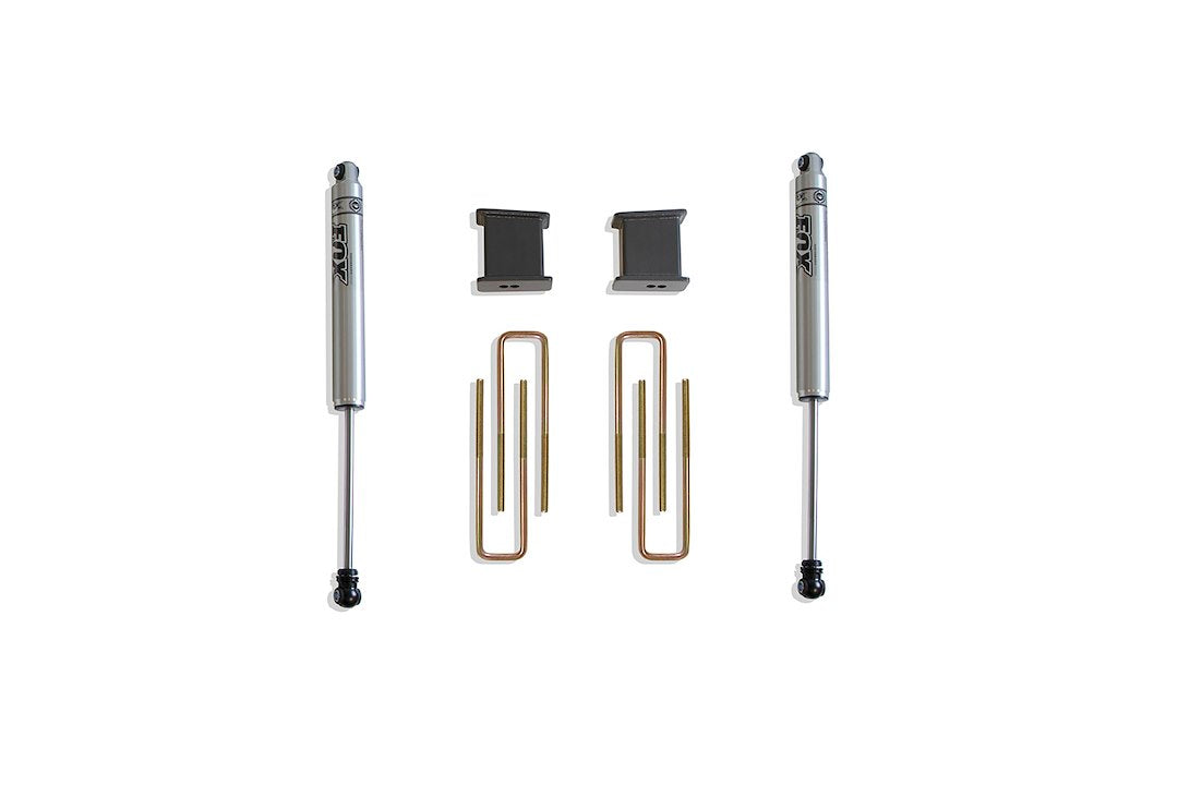 Maxtrac Made In The USA Leaf Spring Block Kit 901750F - Blocks U-Bolts Fox Shocks