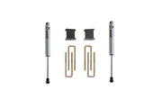 Maxtrac Made In The USA Leaf Spring Block Kit 901750F - Blocks U-Bolts Fox Shocks
