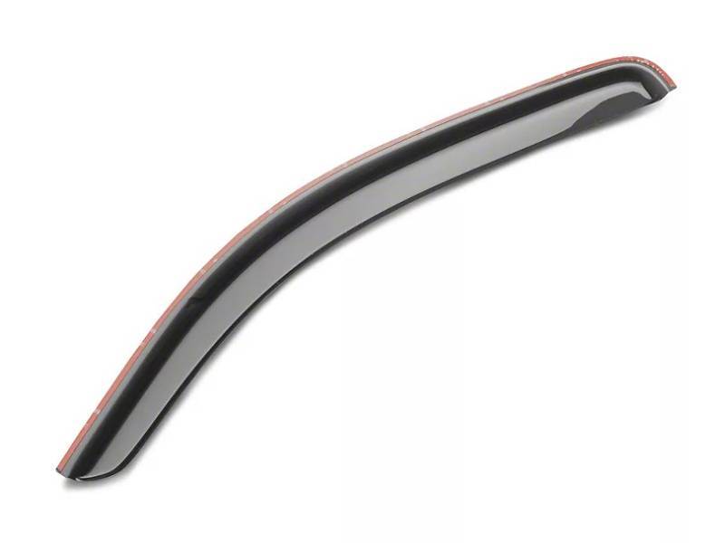 Black Horse Limited Lifetime Warranty Rainguard 14SUB27 - Chrome Rain Guards