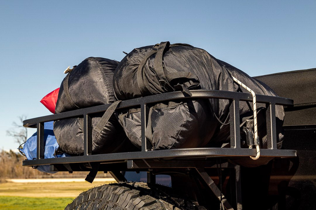 Advanced ACC Provides Long Lasting Durability Cargo Carrier - Spare Tire Mount 49001525 - Bronco Trail Rack