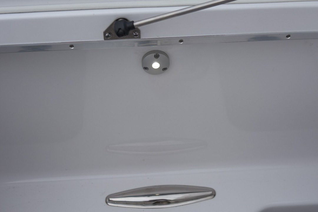 Lumitec High-Intensity Surface Mount Design Boat Deck Light 101033 - White Anywhere 1.75 Brushed