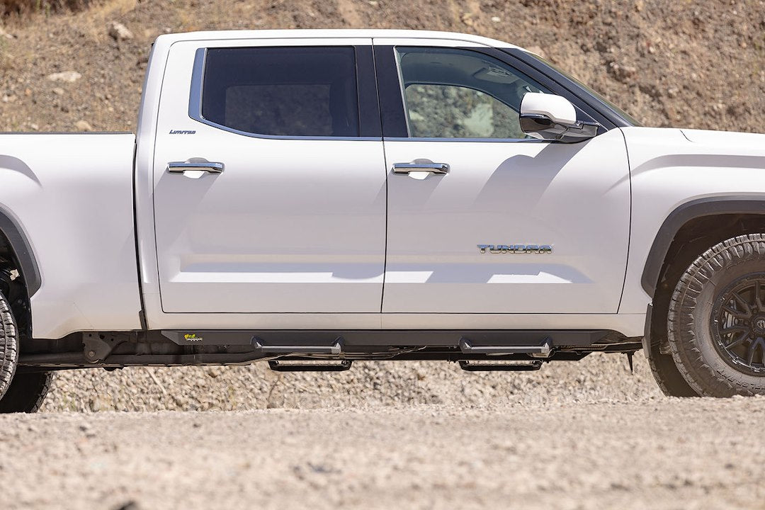 Ironman 4X4 Made In USA Rocker Panel Guard SS098-N - Edc Side Steps Toyota Tundra Crew