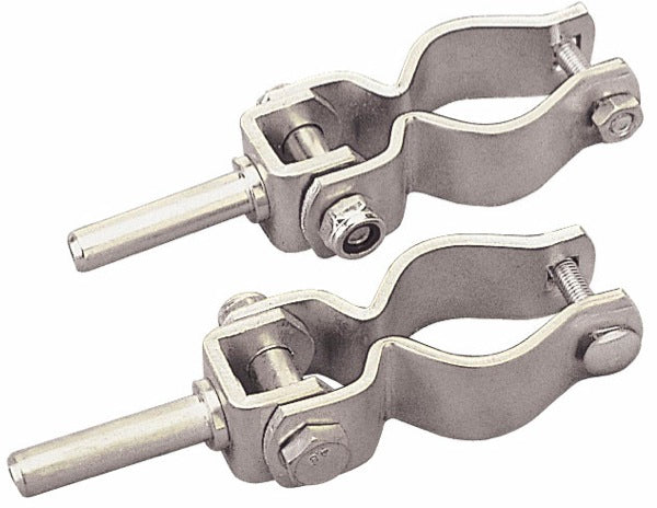 SEA DOG Recommended For Freshwater Use Oarlock 582070-1 - Zinc Plated Clamp-ON