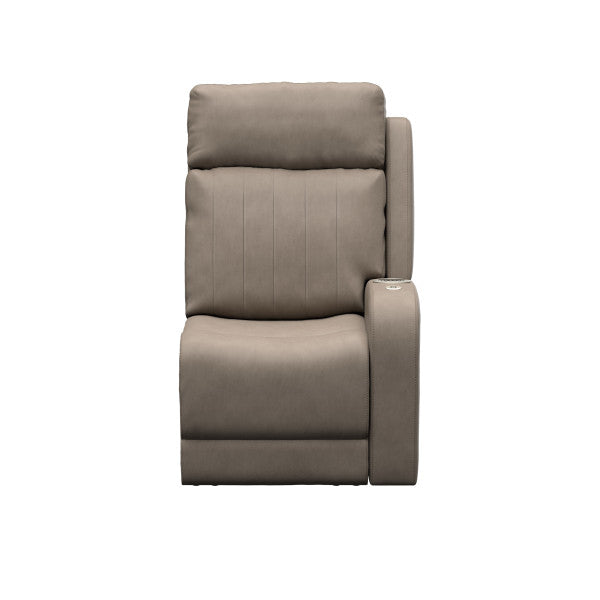 Lippert Comp Wall Hugger Design Chair 2024044197 - Seismic Driftwood LH Theater Seatin