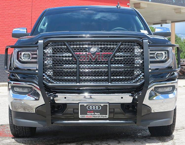 Steelcraft Punch Plate Grille Grille Guard 50-0435 - Black HD Guards