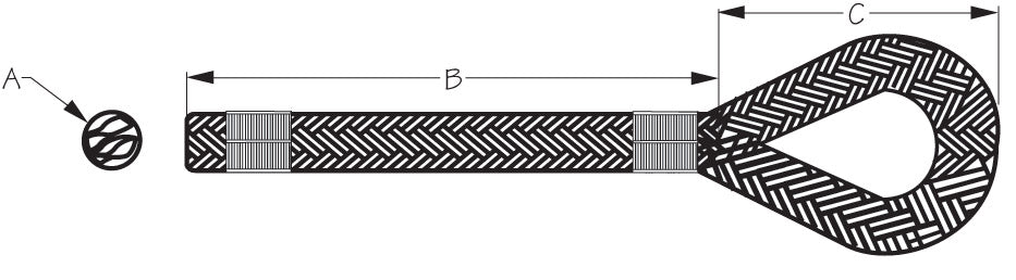 SEA DOG No Supplier Warranty Dock Line 302116030BK-1 - Double Braided Nylon