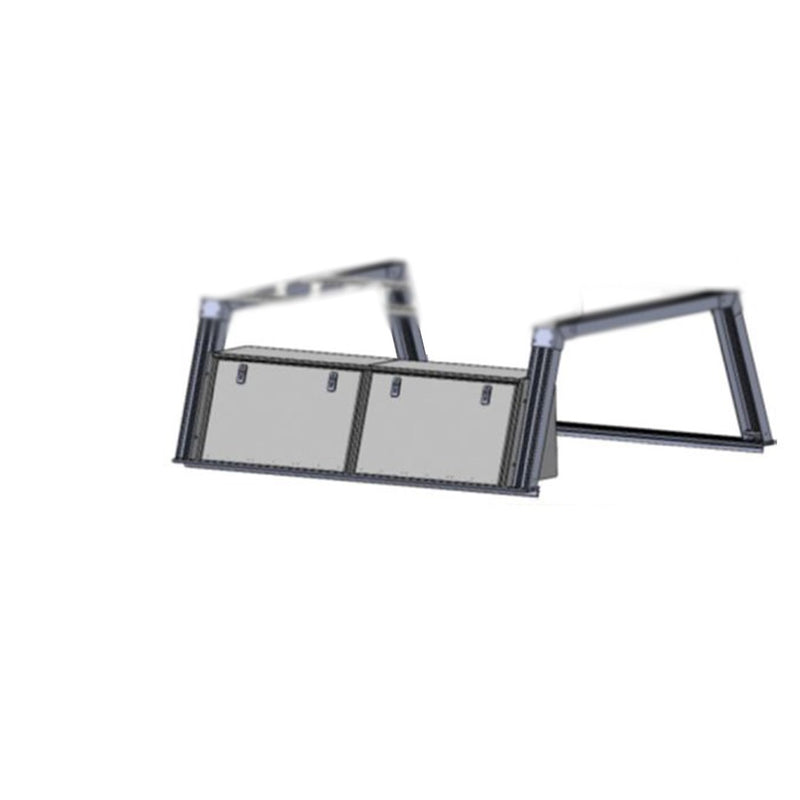 Black Horse No Drilling Required Ladder Rack Csburhd65TX1 - Base K2 Tool Box